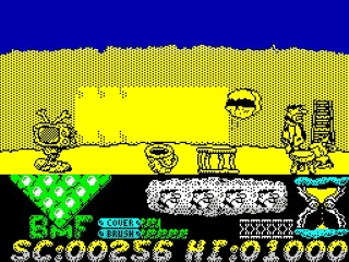 Flintstones screenshot 3 for ZX Spectrum